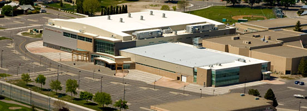 fire suppression system at the South Okanagan Events Centre